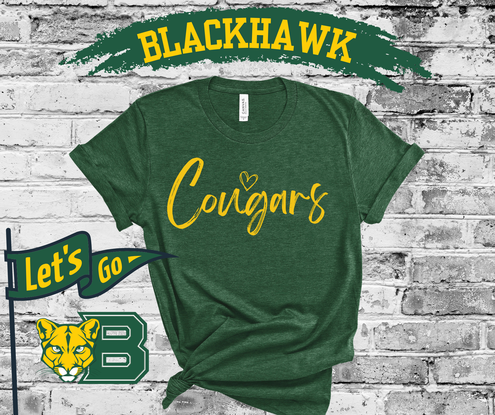Cougars Love Tee