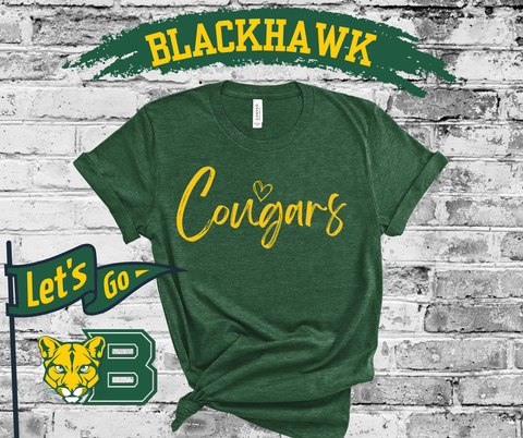 Cougars Love Tee