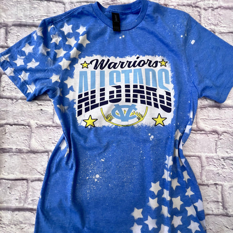 Warriors Allstars Softball Bleached Tee