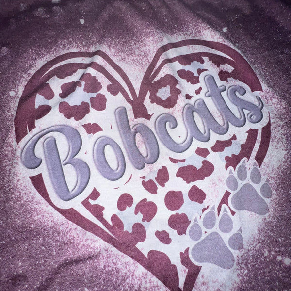 Bobcats Leopard Love Tee