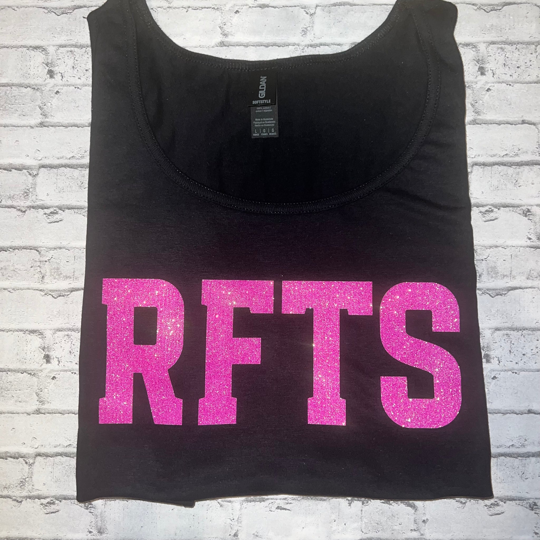 Reach For The Stars Varsity Glitter Tee