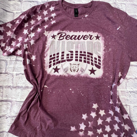 Beaver AllStars Bleached Tee