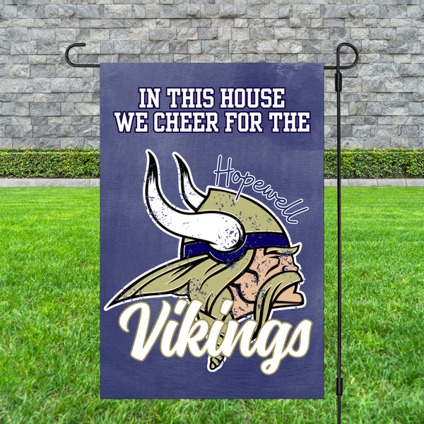 Hopewell Vikings Garden Flag