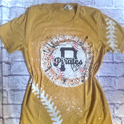 Pittsburgh Baseball Blast Bleached Tee