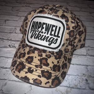 Leopard Hopewell Vikings ballcap