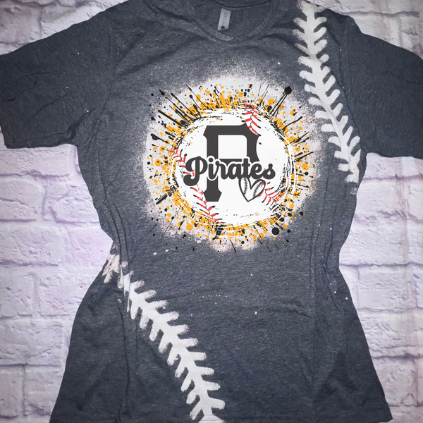 Pittsburgh Baseball Blast Bleached Tee