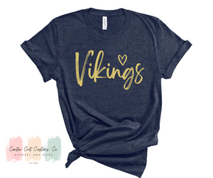 Hopewell Vikings Love Tee