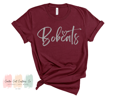 Bobcats Love Tee