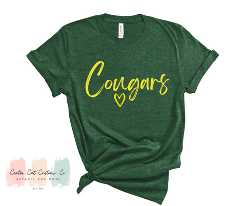 Cougars Love Tee