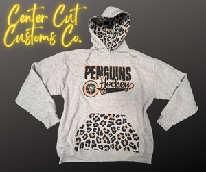 Leopard Pittsburgh Hockey Sweatshirt