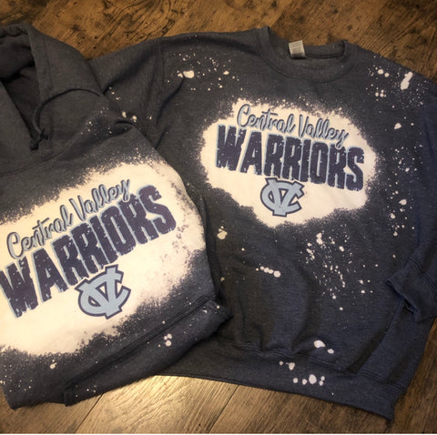 Warriors Bleached Design