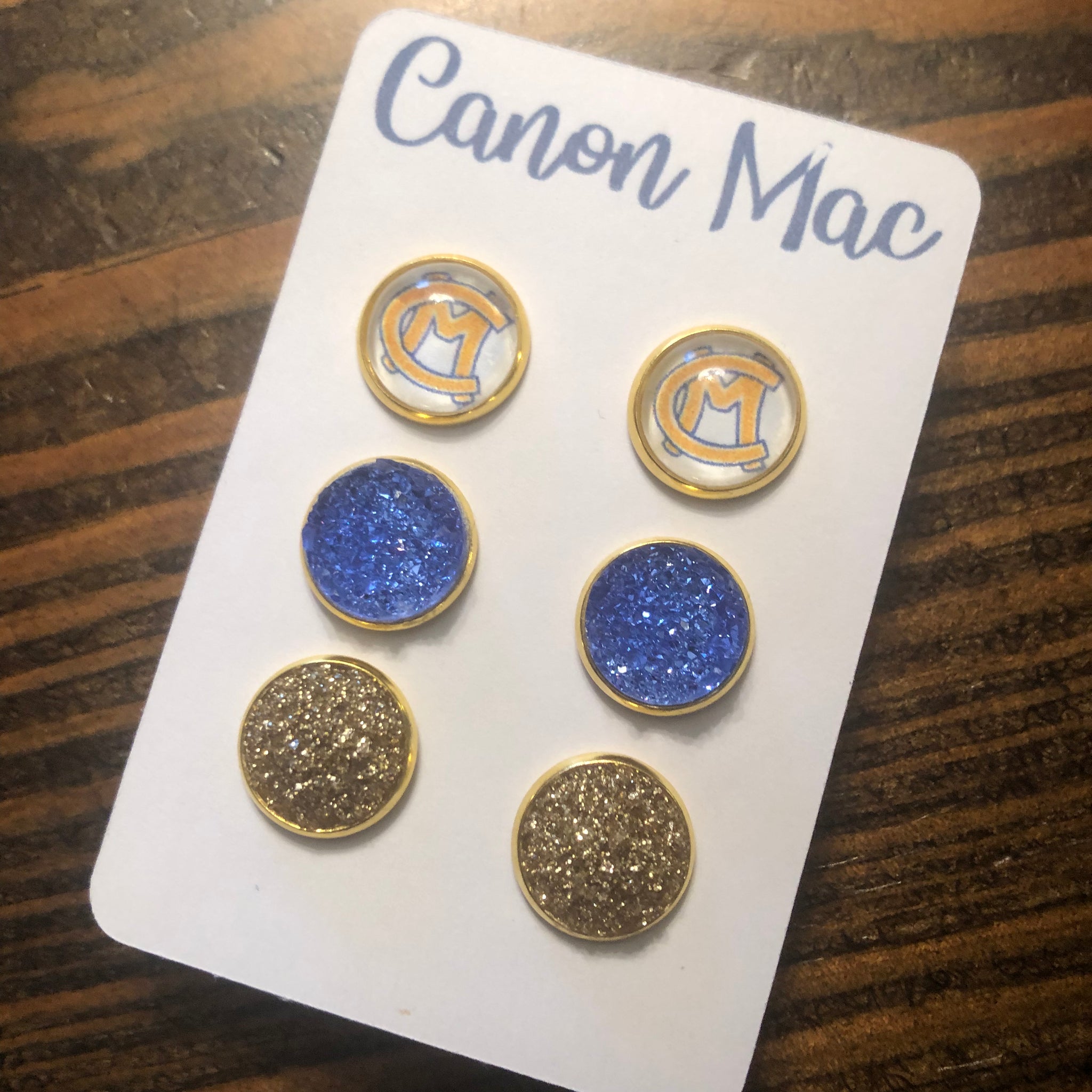 Canon Mac Earring Trio