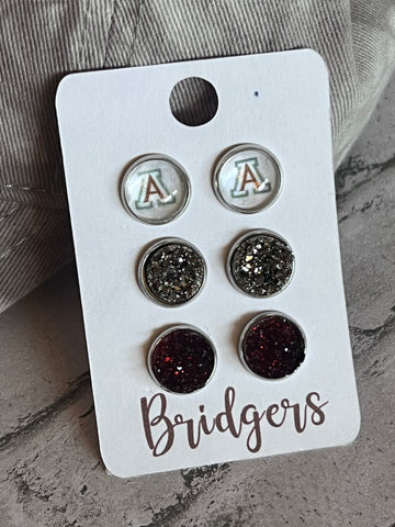 Bridgers Druzy Stud Set